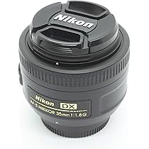 Nikon 35 mm f/1.8G AF-S DX : Amazon.com.br: Eletrônicos